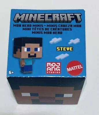 NEW Minecraft Mob Head Mini Figure - STEVE • $7.99