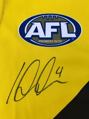 $471.20 • Buy RICHMOND Dustin Martin Signed Premiers 2019/2020 RARE Collectible Memorabilia