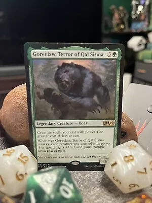 MTG Goreclaw Terror Of Qal Sisma - Core Set 2019 #186/280 • $0.99