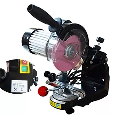 $144.15 • Buy 230W Chain Grinder Chainsaw Saw Chain Bench Grinder Sharpener 110V/60Hz 3000rpm