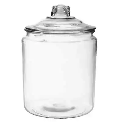 Anchor Hocking Heritage Hill Glass Jar With Lid 2 Gallon US • $20.53