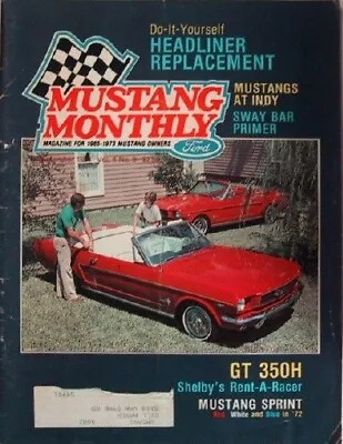 Mustang Monthly 1981 Sept - '72 Sprint Hertz Cars • $19.99