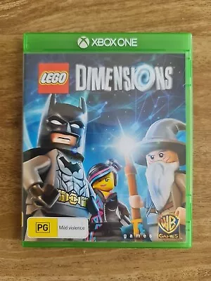 Lego Dimensions - XBOX ONE - Complete W/Manual - VGC - Mint Disc! • $24.06