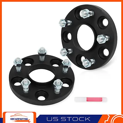 (2) 15mm Hubcentric 5x4.5 5x114.3 Wheel Spacers For Nissan For Infiniti G35 G37 • $30.79