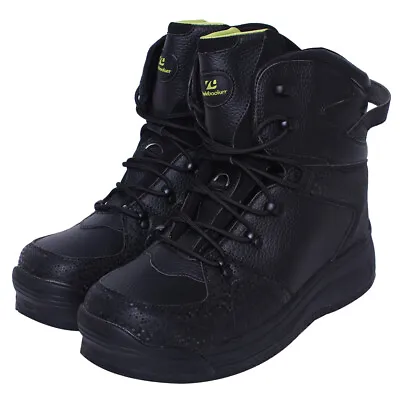 Fishing Wading Boots Upstream Shoes Outdoor Anti-slip Waders Rubber Sole Boot • $66.59
