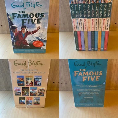 £19.99 • Buy The Famous Five By Enid Blyton  -  The Classic Collection- 10 Book Box Set NEW