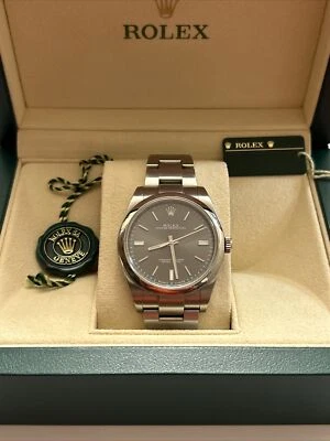 $6500 • Buy Rolex Men’s Watch Oyster Perpetual 39mm 114300 Rhodium Dial 