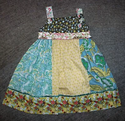 Matilda Jane (Serendipity) Swiss Miss Paneled Knot Dress - Size 4 - EUC • $21.99