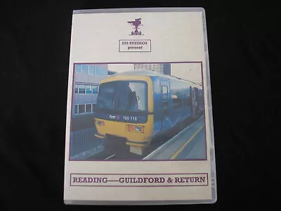 225 Studios - Reading To Guildford & Ret -Cab Ride-Driver's Eye View-Railway-DVD • £10.99