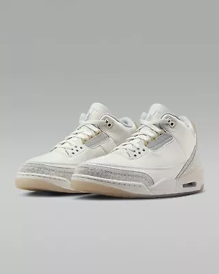 ✅$40 OFF✅ Size 10.5 - Air Jordan 3 Retro Craft - Ivory/Grey Mist/Cream • $399