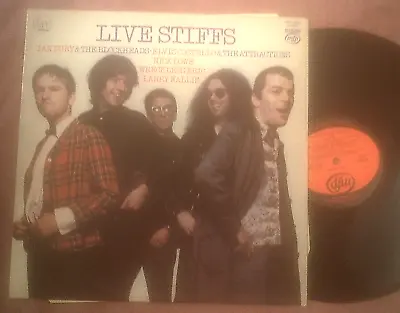 Various-live Stiffs 1979 Lp Ian Duryelvis Costellowreckless Ericnick Lowe • £3.99