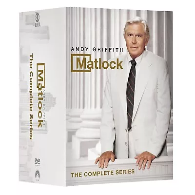 Matlock The Complete Series Season  1-9  (DVD 52 Discs Boxset Collection)  New • $72.99