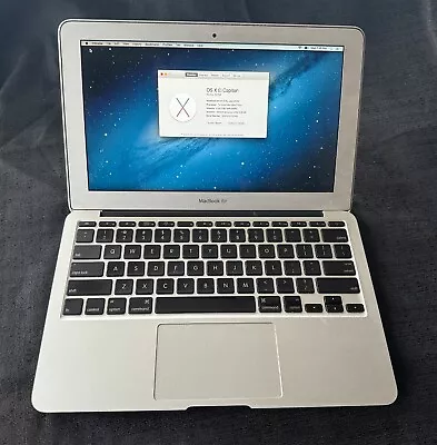 Apple MacBook Air (Late 2010) 11 Inch 1.4 GHz 2 GB RAM 60 GB SSD • $130