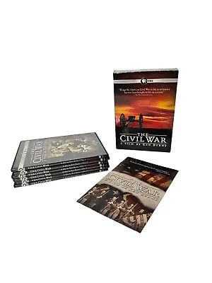 $14.36 • Buy The Civil War A Film Directed By Ken Burns DVD 6 Disc Set PBS