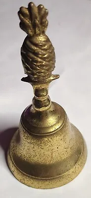 Vintage Brass Pineapple Hand Bell 5” Tall • $19.99