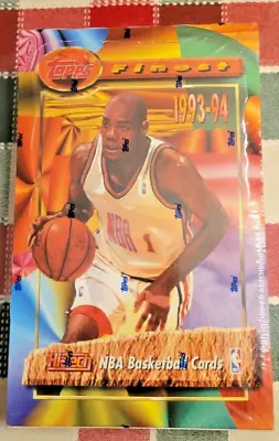 1993-94 Topps Finest NBA Basketball Box Factory Sealed Jordan Refractor Possible • $849.99