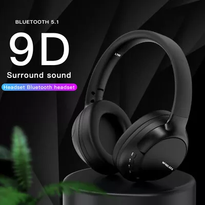 $25.95 • Buy Wireless Headphones Bluetooth Headset Noise Cancelling Over Ear With Microphone