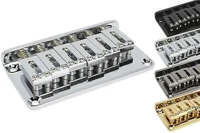 GOTOH GTC102 String Through Fixed Bridge W/ Steel Saddles • $50.99