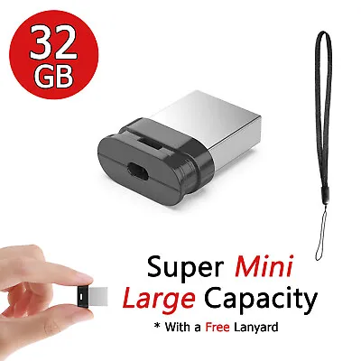 32 GB USB Flash Drive Thumb U Disk  Memory Stick Low-Mini Profile Pen Drive LOT • $6.36