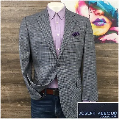 $89.95 • Buy Joseph Abboud Mens Blazer Sport Coat Two Button Jacket Wool 42R Casual Suits USA