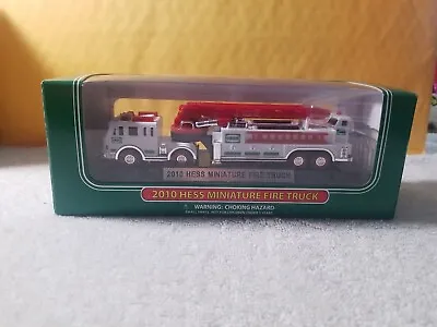 2010 Hess Miniature Fire Truck NIB. • $14.75