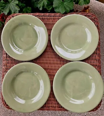 $45 • Buy Barcelona Sage Green By Hd Designs Set Of 4 Salad / Dessert Size Plates