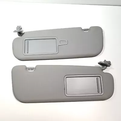 Hyundai Veloster 2012-2015 Driver Passenger Side Sun Visor Pair Dark Grey Gray • $79.99