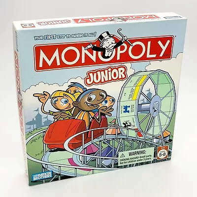 Monopoly Junior Board Game - Amusement Park Edition (2005) 100% COMPLETE • $17.99