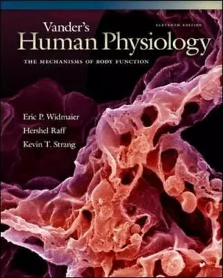 Vander's Human Physiology: The Mechanisms - Eric Widmaier 0077216091 Hardcover • $5.57