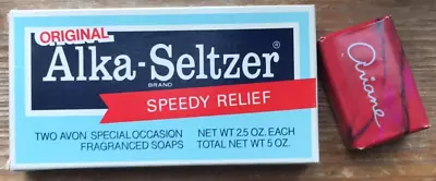 Avon Alka-Seltzer Soap Vintage + Bonus Ariane Soap • $10.99