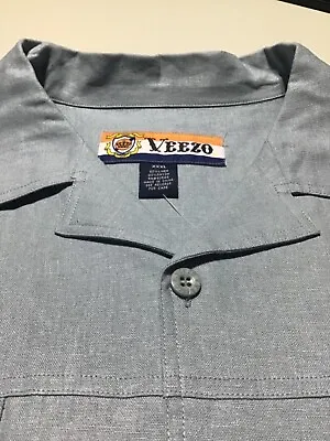 Veezo Jeans Co. Size XXX Pale Green 2 Pocket Spread Collar Shirt/jacket • $23