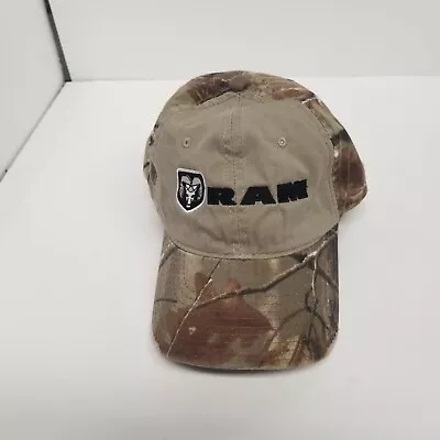 Dodge Ram Realtree Camo Adjustable Strapback Hat • $17.95