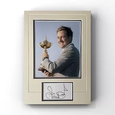 Ian Poulter  The Postman  - Ryder Cup Winner Signed Display • $43.52