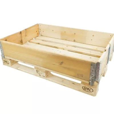 £19.99 • Buy Pallet Stacker Stacking Rim. 1200mm X 800mm. 4 Hinge