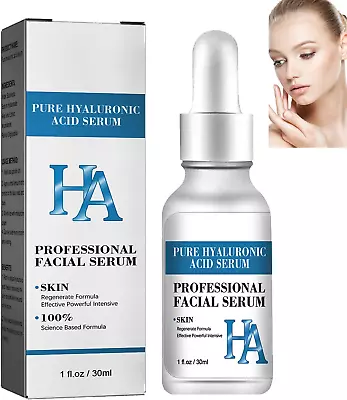 BEST Face Lift Hyaluronic Acid Serum Cream Anti Ageing Skin Care For Wrinkles UK • £10.99