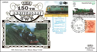 £2.25 • Buy FDC Benham 1989 SG986 Caerphilly Castle Hinton 150th Anniversary GWR (GB-209)