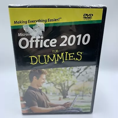 Microsoft Office 2010 For Dummies Dvd New/sealed • $4.44