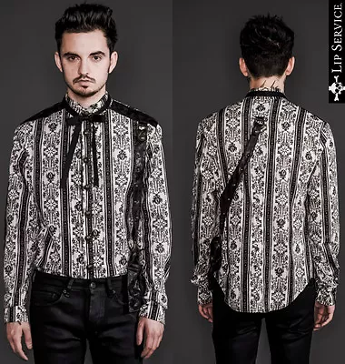 Lip Service Gothic Goth Steampunk Jacket Shirt Victorian Rocker Cowboy Steam • $99.99