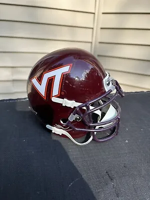 Virginia Tech Hokies Schutt Football Mini Helmet NCAA • $17.95