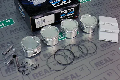 CP Forged Pistons .200 Wall Pins Acura K24 W K20A/A2/A3 TSX 87.5mm 10.0:1 SC7047 • $885.15