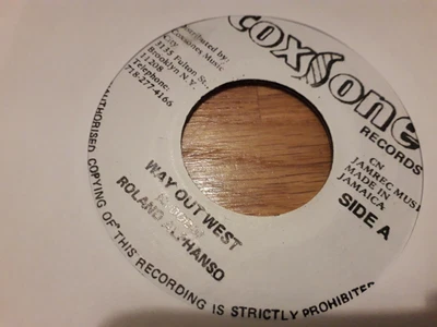 £6.99 • Buy Roland Alphonso , Way Out West , Skatalites , Junior's Jive , 7   Coxsone