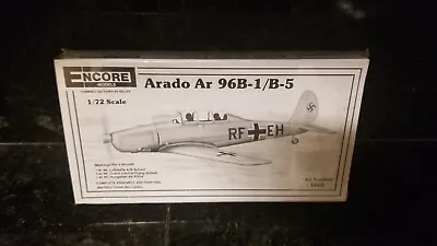 Encore German Arado Ar 96b-1/b-5  Plane 1/72 Scale Model Kit  • $5