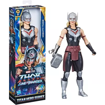 Marvel Avengers Titan Hero Series Mighty Thor Toy 30-cm Hasbro • £13.99