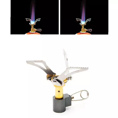 3000W Folding Mini Ultralight Outdoor Camping Cook Burner Gas Stove Strong Power • $13.38