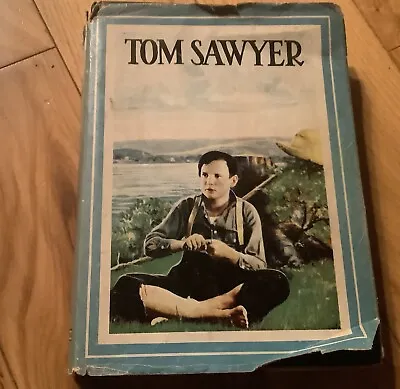 The Adventures Of Tom Sawyer 1931 Mark Twain Vintage Hard Cover Book Collective • $7