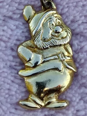 Vintage 9k Gold  Happy  Snow White & The 7 Dwarves Charm Pendant Rare Disney  • $295