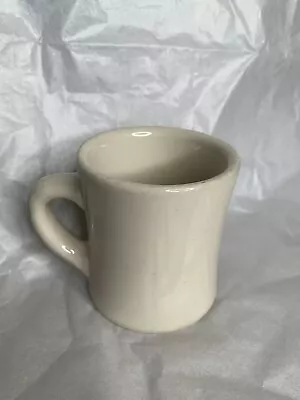 Vtg 60s Victor Restaurant Ware Coffee Mug Cream Color Diner 3.5”T • $15