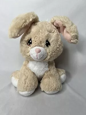 Precious Moments Tan Sitting Bunny Rabbit Plush Stuffed 8” 2016 By Aurora • $9.95