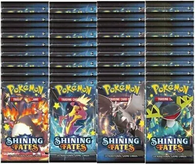 $190 • Buy (36) Pokémon TCG Shining Fates Booster Packs