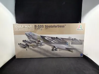 Italeri Gulf War B-52G Stratofortress Bomber 1:72 Scale Plastic Model Kit 1378 • $105.80
